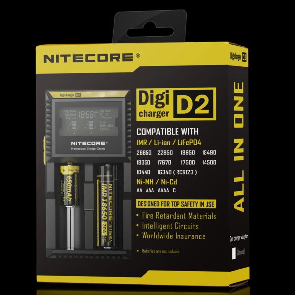 Nitecore D2 Battery Charger - Image 3
