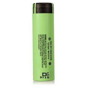 Panasonic NCR18650B 3400mAh Li-Ion Battery (Flat Top)