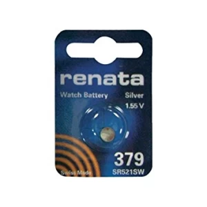 1 x Renata SR63 / SR521 / 379 1.55V Silver Oxide Battery