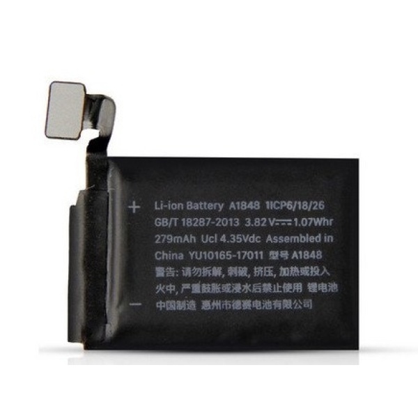 Apple Watch Series 3 (GPS + Cellular) A1848 38mm Replacement Battery