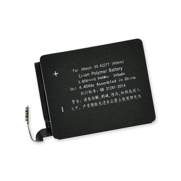 Apple Watch Series 5 (GPS Only) A2277 40mm Replacement Battery