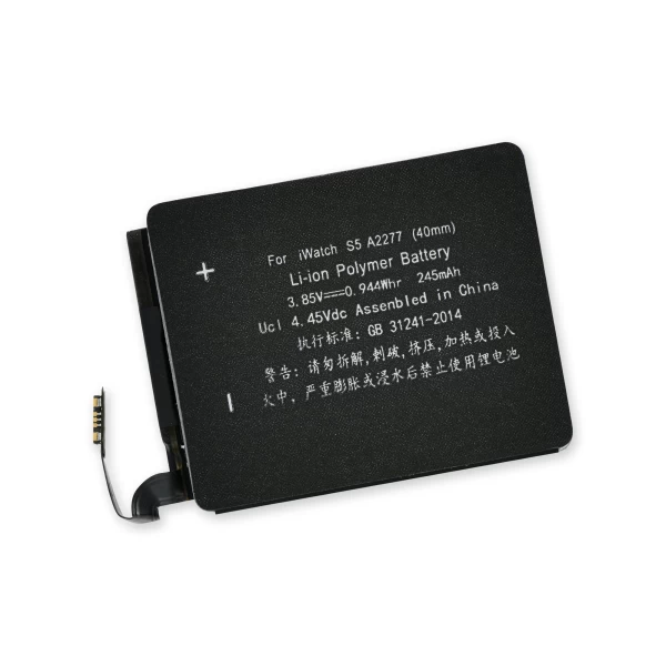 Apple Watch Series 5 (GPS Only) A2277 40mm Replacement Battery