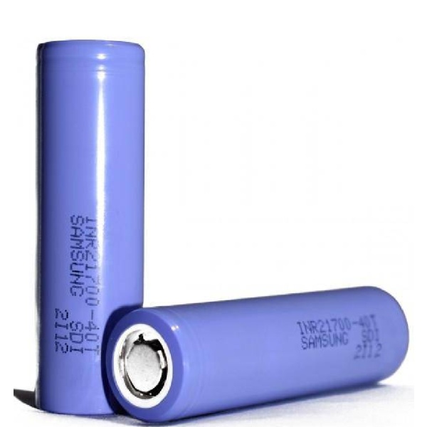 Samsung INR21700-40T 4000mAh 35A Li-Ion Battery (Flat Top) - Image 2