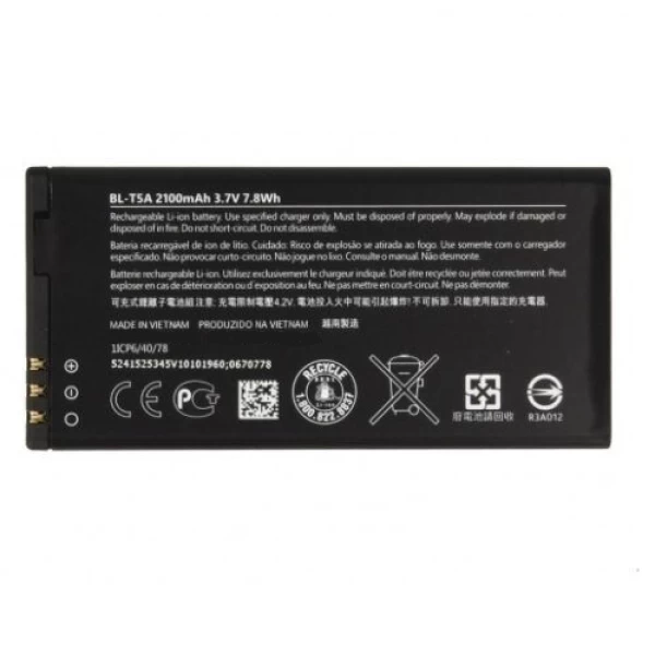 Nokia Lumia 550 Replacement Battery BL-T5A
