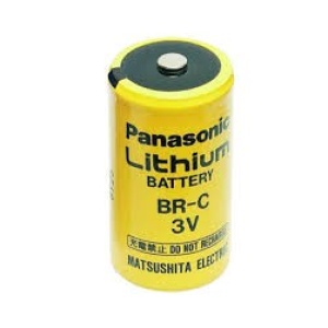 Panasonic BR-C 3V Lithium Poly-Carbon Monoflouride Battery
