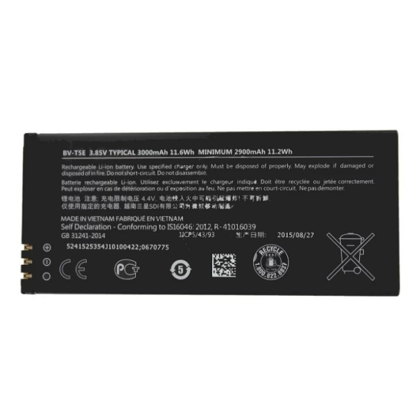Nokia Lumia 950 Replacement Battery BV-T5E