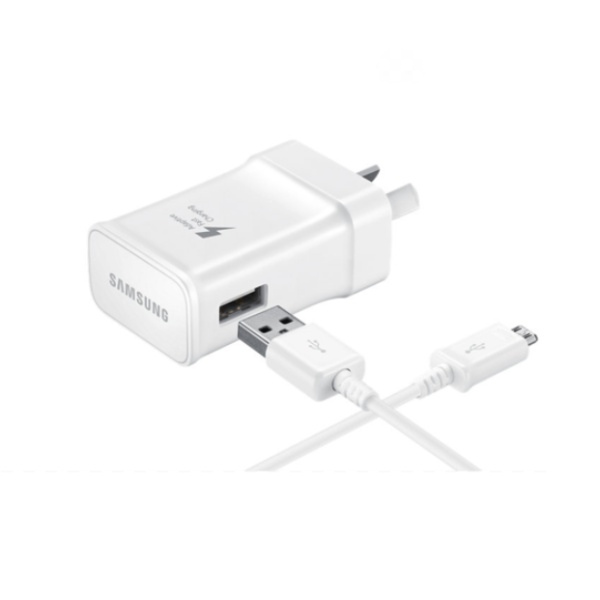 Genuine Samsung AC Fast Charger Wall Charger with Micro USB Cable