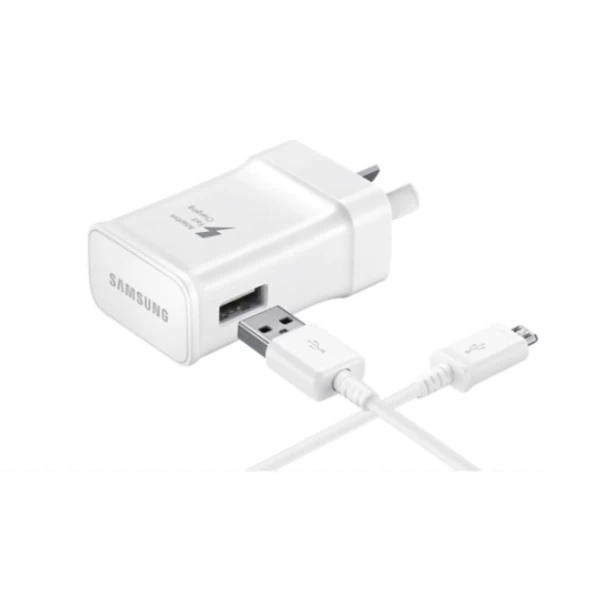 Genuine Samsung AC Fast Charger Wall Charger with Micro USB Cable