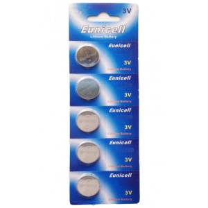 5 x Eunicell CR2320 3V Lithium Batteries
