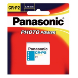 Panasonic CR-P2 6V Lithium Battery