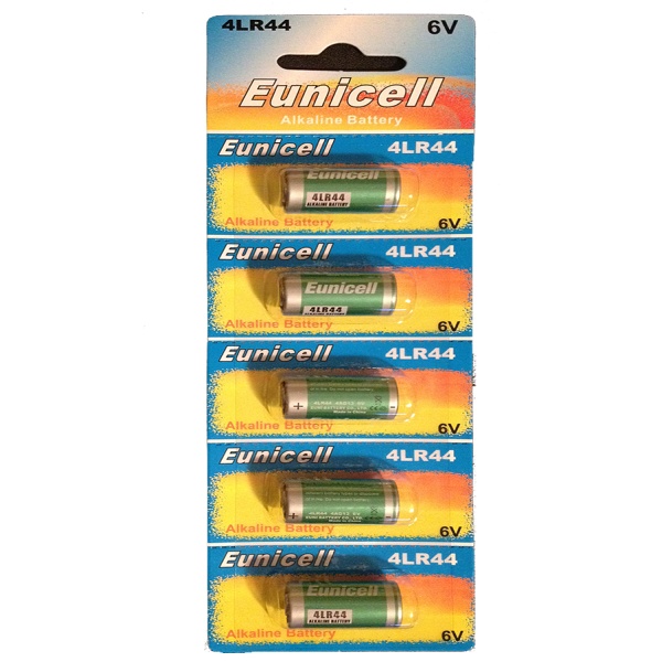 5 x Eunicell 4LR44 / A544 6V Alkaline Batteries - Image 2