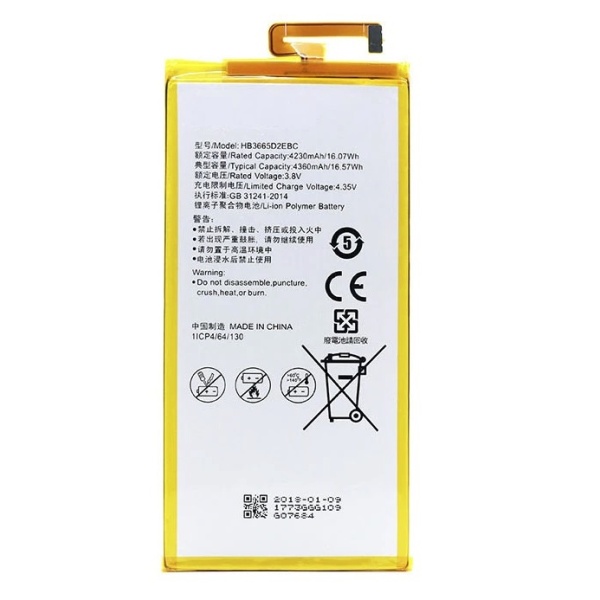 Huawei P8 Max (2015) HB3665D2EBC Replacement Battery