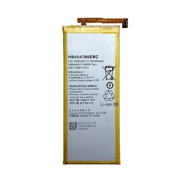 Huawei Ascend GX1 HB4547B6EBC Replacement Battery