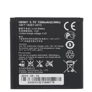 Huawei Ascend Y221 HB5N1 Replacement Battery