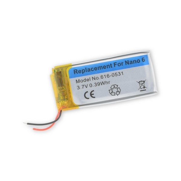 Apple iPod Nano 6 (6th Generation) Replacement Battery