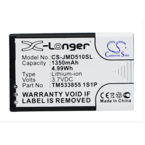 JBL Play Up Replacement Battery TM533855 1S1P