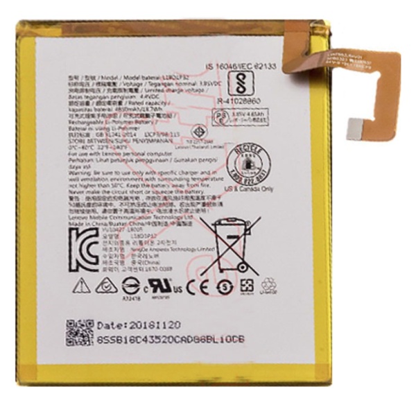Lenovo Tab M10 L18D1P32 Replacement Battery