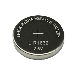 LIR1632 Rechargeable 3.6V Li-Ion Battery (Single)