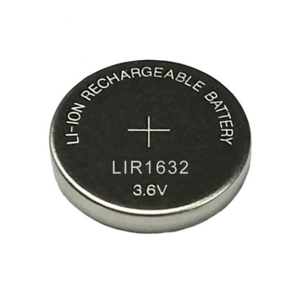 LIR1632 Rechargeable 3.6V Li-Ion Battery (Single)