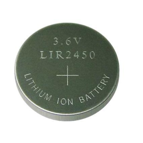 LIR2450 Rechargeable 3.6V Li-Ion Battery (Single)