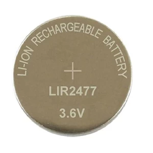 LIR2477 Rechargeable 3.6V Li-Ion Battery (Single)