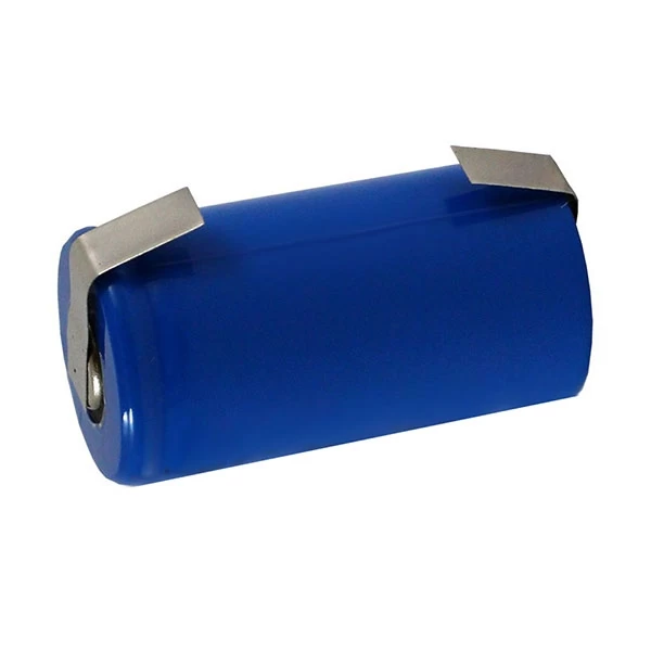 1 x CR123A / RCR123A / 16340 Rechargeable 3.7 Lithium Battery With Tabs