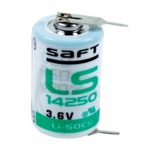 5 x Saft LS14250 Lithium Battery With Tabs