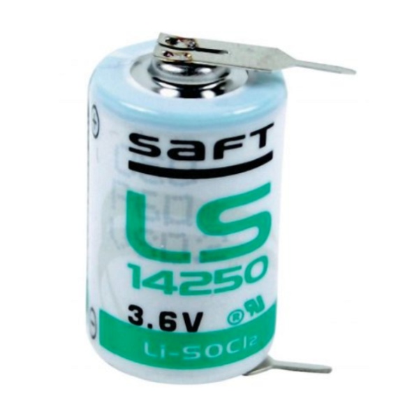 5 x Saft LS14250 Lithium Battery With Tabs