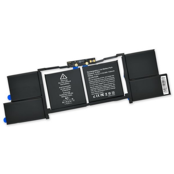Apple MacBook Pro 15 Retina w/Touch (Late 2019) Replacement Battery