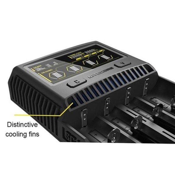 Nitecore SC4 Superb Battery Charger w/ USB Output - Image 2