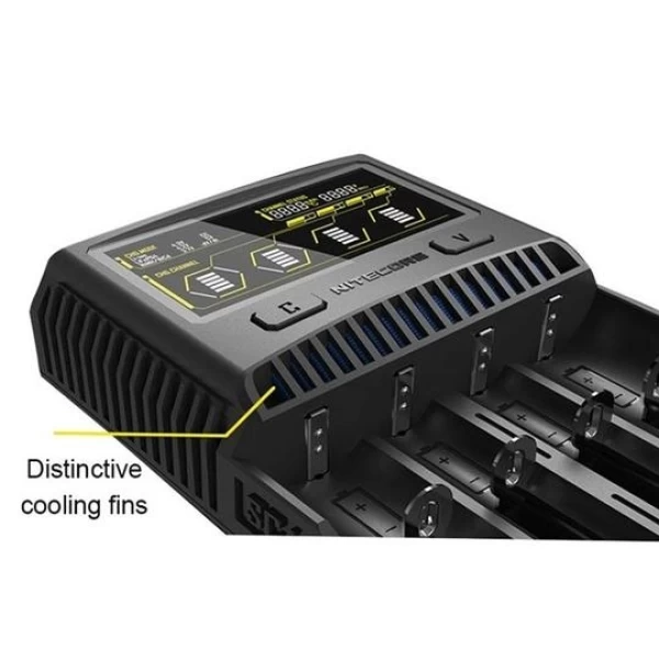 Nitecore SC4 Superb Battery Charger w/ USB Output - Image 2
