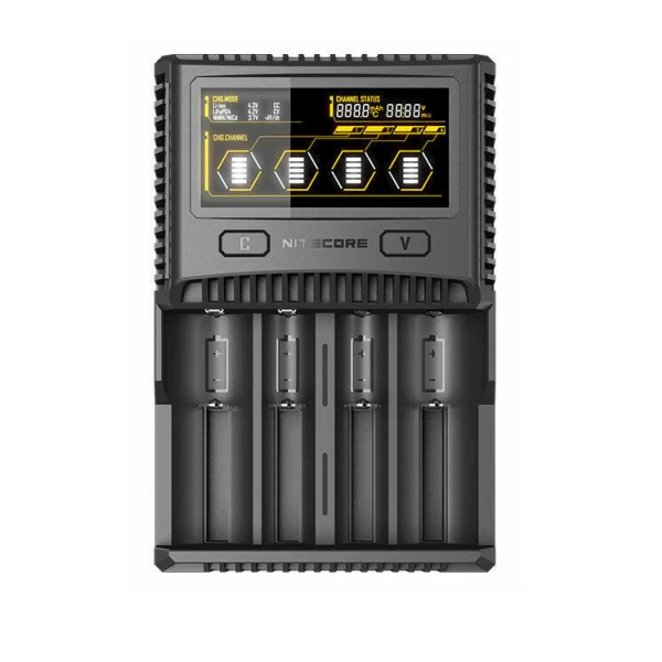 Nitecore SC4 Superb Battery Charger w/ USB Output