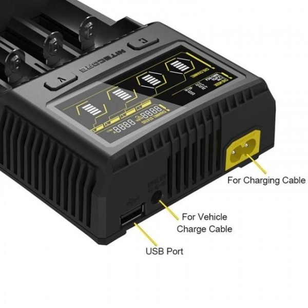 Nitecore SC4 Superb Battery Charger w/ USB Output - Image 3