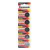 5 x Panasonic CR2032 3V Lithium Batteries