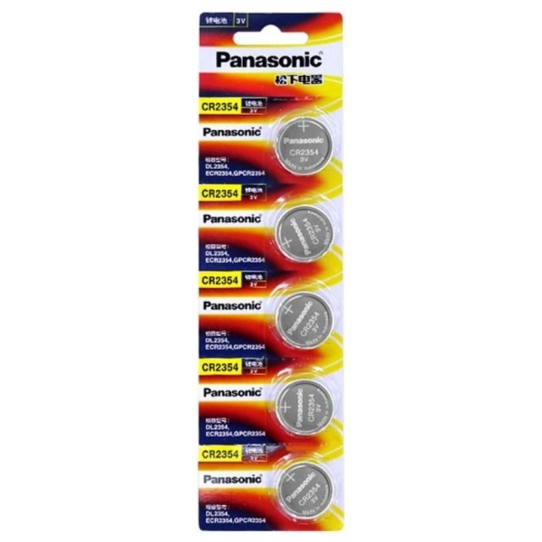 5 x Panasonic CR2354 3V Lithium Battery