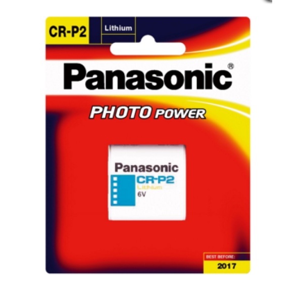 Panasonic CR-P2 6V Lithium Battery - Image 2
