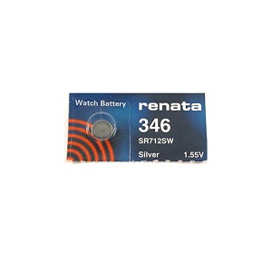 1 x Renata SR712 / SR712SW / 346 1.55V Silver Oxide Battery