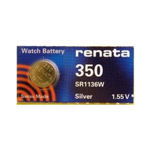 1 x Renata SR42 / 350 / SR1136 1.55V Silver Oxide Battery
