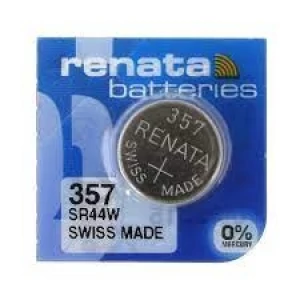 1 x Renata SR44 / 357 / SR1154 1.55V Silver Oxide Battery