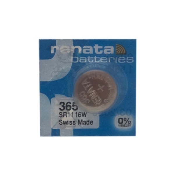 1 x Renata SR1116 / 365 / SR1116W 1.55V Silver Oxide Battery