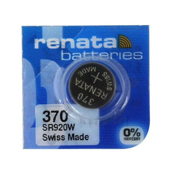 5 x Renata SR69 / 370 / SR920W 1.55V Silver Oxide Battery