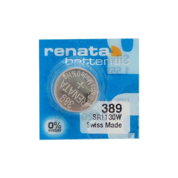 1 x Renata SR54 / 389 / SR1130 1.55V Silver Oxide Battery