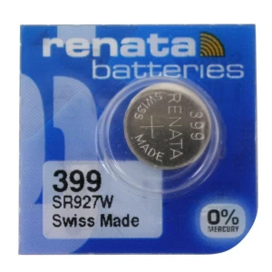 1 x Renata SR57 / 399 / SR927W 1.55V Silver Oxide Battery