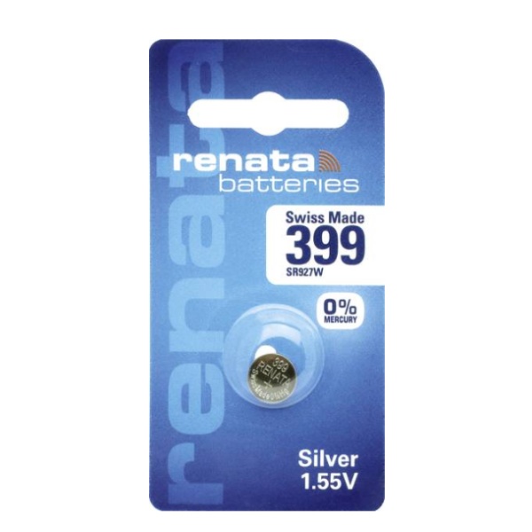 1 x Renata SR57 / 399 / 395 1.55V Silver Oxide Battery