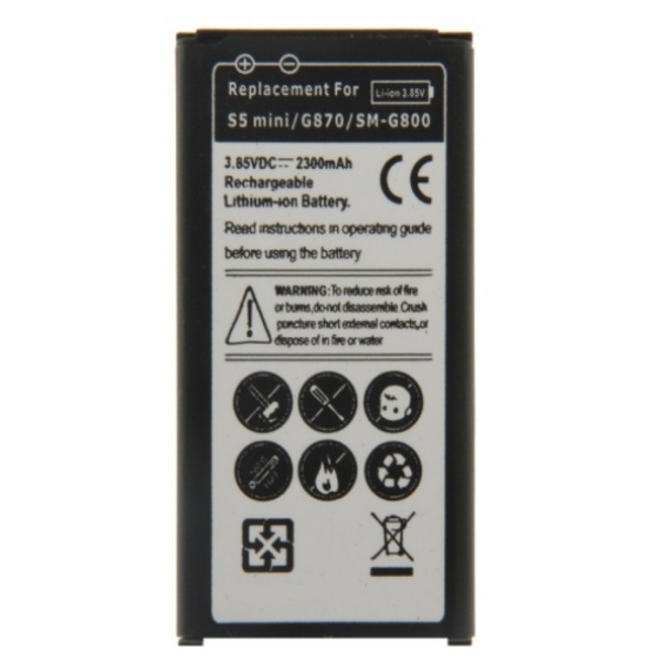 Samsung Galaxy S5 Mini SM-G800 Replacement Battery - Image 2