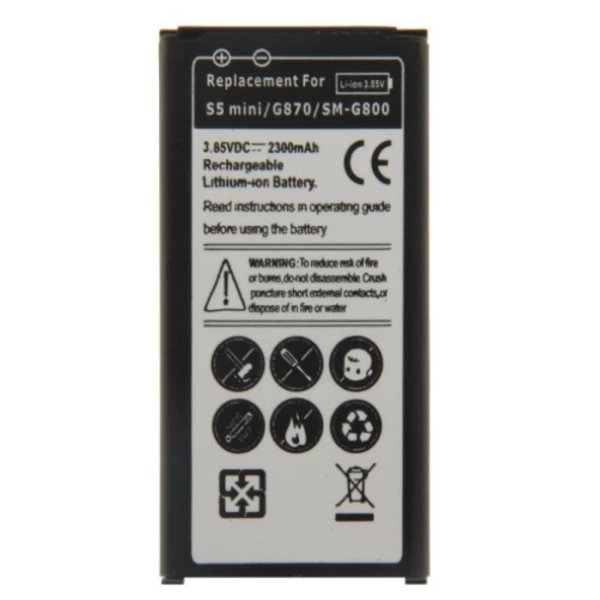 Samsung Galaxy S5 Mini SM-G800 Replacement Battery - Image 2