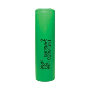 Samsung INR18650-25R 2500mAh 20A Li-Ion Battery (Flat Top)