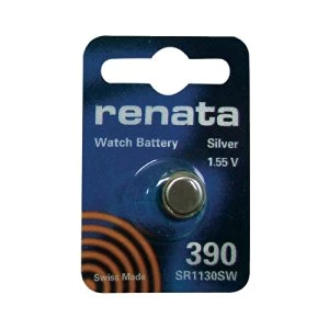 1 x Renata SR54 / SR1130SW / 390 1.55V Silver Oxide Battery