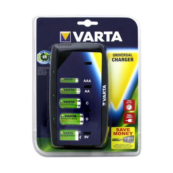 Varta 9V C D Battery Charger
