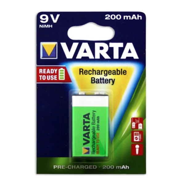 Varta 9V Rechargeable NiMH Battery